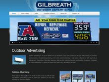 Web Design Project - Gilbreath Outdoor Advertising