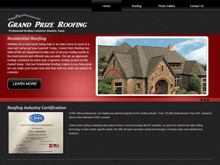 Web Design Project - Grand Prize Roofing